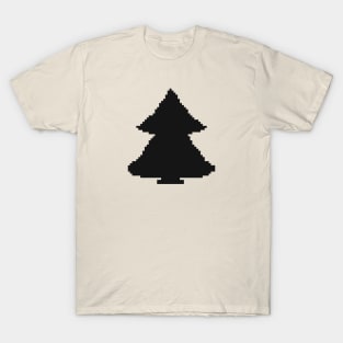 Christmas tree pixel art T-Shirt